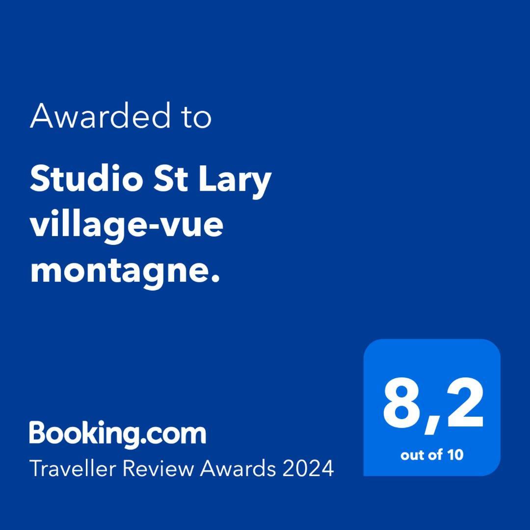 Studio St Lary Village-Vue Montagne. 생라리술랑 외부 사진